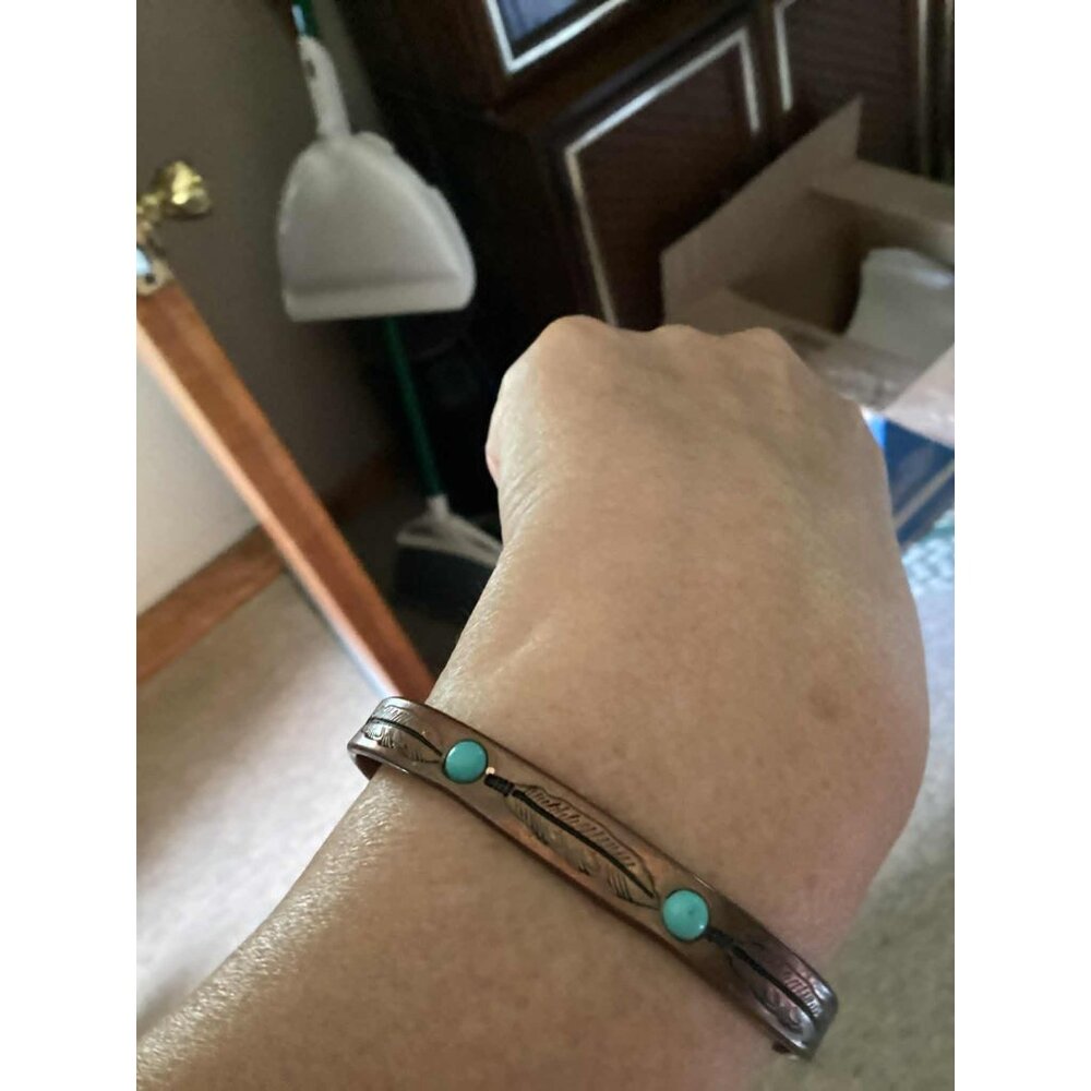 Turquoise Copper Bracelet